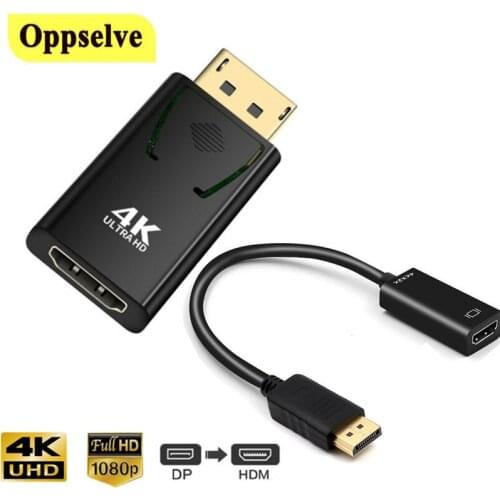 4K 1080P HDMI-Compatible Cable Adapter High Speed Displayport Cable for PC Laptop TV DP to HDMI-Compatible Code Male to Female