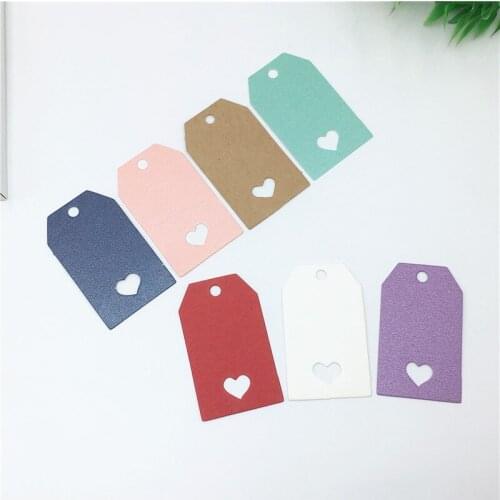 5*3cm Multi-Stylel Paper Colorful Product Price Tags Handmade Graffiti Paint Note Cards Gift Bags Gift Boxes Signature Labels