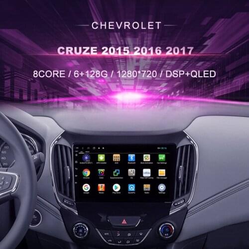 Android Car DVD For Chevrolet Cruze 2015 2016 2017 Car Radio Multimedia Video Player Navigation GPS Android 10.0 Double DIn