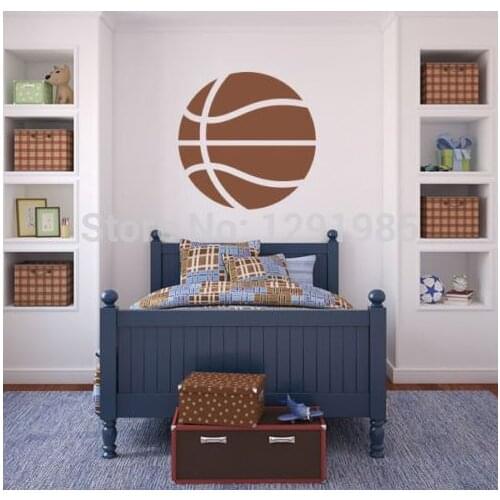 Basketball Decals Vinyl Sticker Wall Decor Removable PVC Wall Stickers Home Decoration