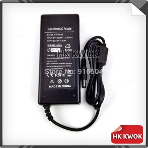 By DHL/EMS 10pcs 19V 4.74A 5.5*2.5mm 90W AC Power Adapter Charger For lenovo 45K2225 B470 B470A B470G Y510 Y650 High Quality