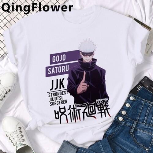 Anime Jujutsu Kaisen Yuji Itadori t shirt male streetwear 2021 ulzzang casual couple clothes streetwear