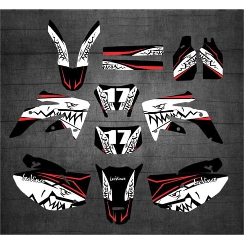 Motocross Graphics Decals stickers kits For Honda CRF250X 2004 2005 2006 2007 2008 2009 2010 2011 2012-2015 2016 2017 2018 2019