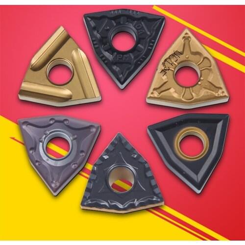 Numerical control blade stainless steel special WNMG080404/08-MA outer round peach cutter head steel parts blade