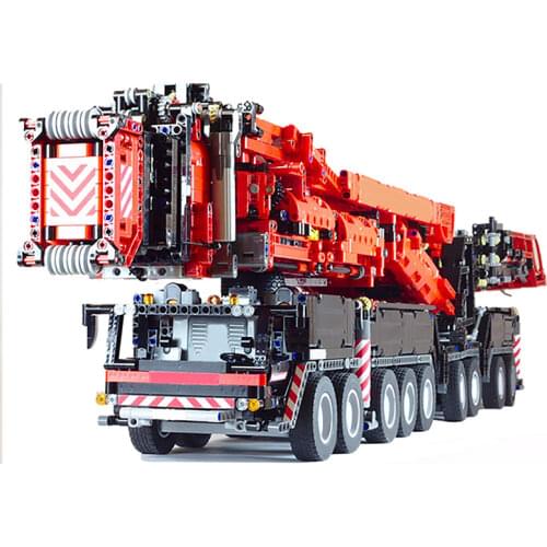 MOC High-Tech Off-Road Racer Defende Car Building Blocks Kit Four Wheel Drive Land Vehicle Bricks Model Toys For Children Gifts