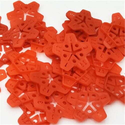 Paving Ceramic Tile Locator Cross Tile Plastic Rubber Particle Seam Clip Seam Adjustment Card Wall Tile Floor Tile Leveler