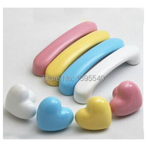 New Cabinet Drawer Knob Kitchen Cabinet Handles Kids Bedroom Furniture Door Ceramic Cabinet Knobs Closet Handles Cupboard Pulls