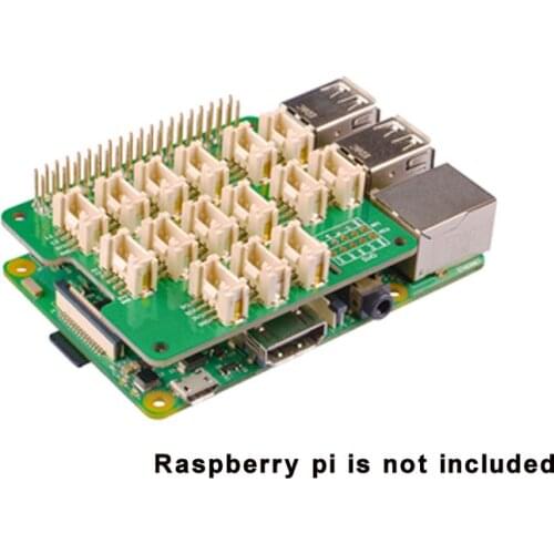 Suitable for Raspberry pi 3B/3B+ expansion board for Grove sensor MCU STM32 Grove Base Hat for Raspberry 2/3 B / B + Zero