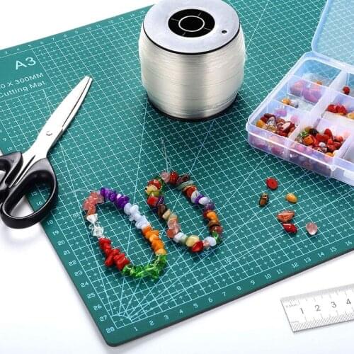 Q39C Extra Long Fishing Line High Load-bearing Invisible Clear Braided Fishing Hanging Wire with 100 Aluminum Accessories Kit