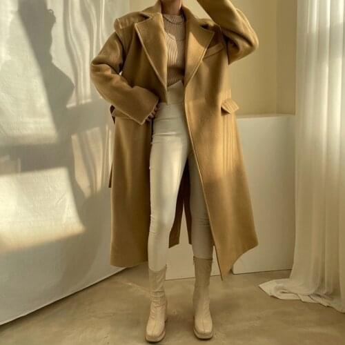 Sannian Women's Wool Coats