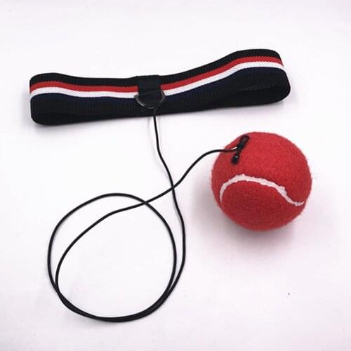 Fight Ball Reflex Boxing Training Boxer Speed Punch Head Cap String Ball Exercise Punch Head Band Speed Training