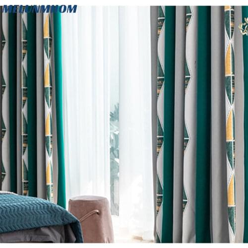 New Time-limited Living Room Yarn Dyed Cortina Design For Living Room Shade Fabric Curtain For Bedroom Drapes Treatments