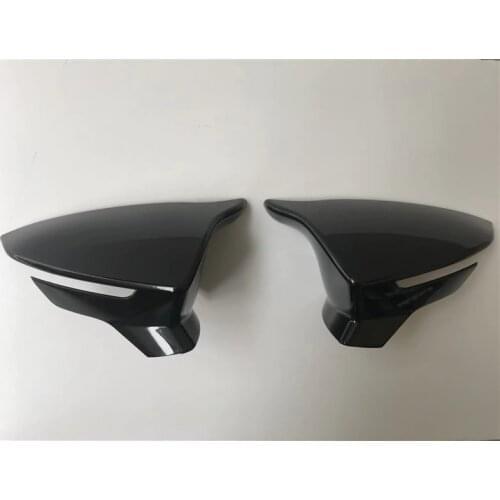 For Seat Leon Mk3 5f Bat Mirror Cover Piano Black After 2012 After 2079990150 easy mount double-sided banded