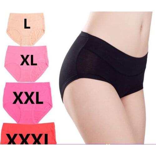 AQ92 High Waist Body Shaper Hip Women Panties Large Size Underwear Women Intimates Briefs L, XL, XXL, XXXL