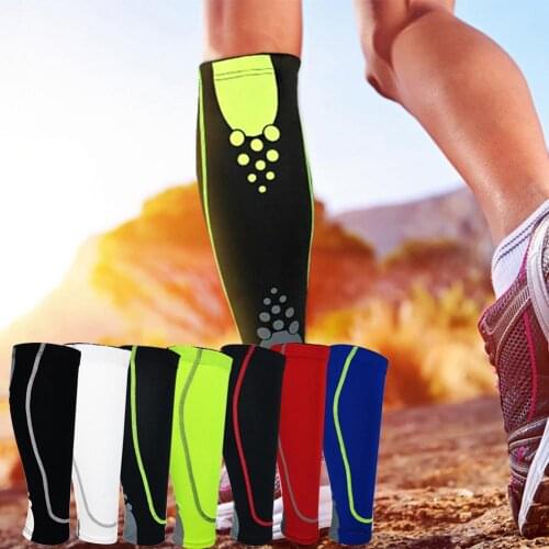 1Pcs Men Women Base Layer Compression Leg Warmers Running Basketball Football Shin Guard Cycling Leg Sleeve Sports Calf Support