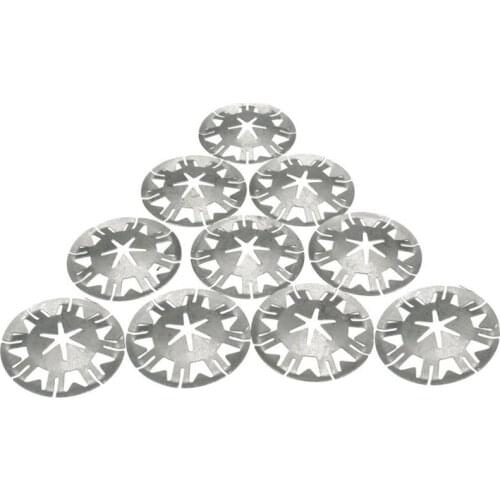 20 / 40pcs T4 T5 for Volkswagen / TRANSPORTER for BMW E30, 3, E32, 7, E34, 5 Series Exhaust Heat Shield Clamp Nut N90796501