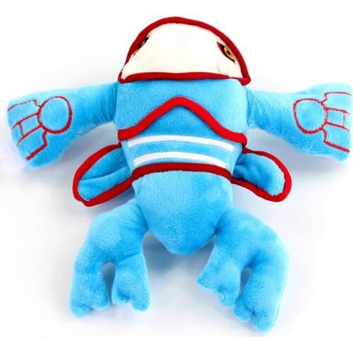 23/35cm Anime Pokemon Kyogre Plush Toys Soft Stuffed Animals Cartoon Doll
