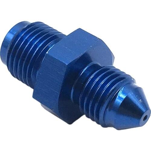 AN-3 (3AN) To 7/16'x24 Turbo 1mm Restricted Oil Feed Stainless Adapter