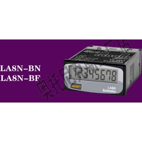 Autonics Small LCD Counter LA8N-BN LA8N-BF
