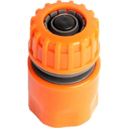 ABS 1Pc 1/2'' Water Hose Quick Connectors Backflow-proof Irrigation Fast Joints Garden Watering Gun Pipe Accessories