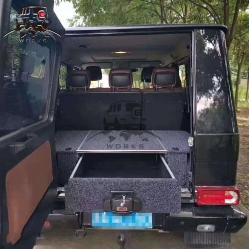 G class w463 w464 trunk storage box suede automotive parts g500 g63 g550 g350 g550 Drawer storage box