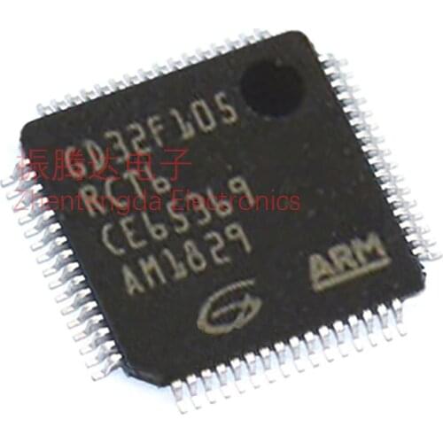 GD32F105RCT6 GD GD32 GD32F GD32F105 GD32F105R GD32F105RC LQFP-64 IC MCU