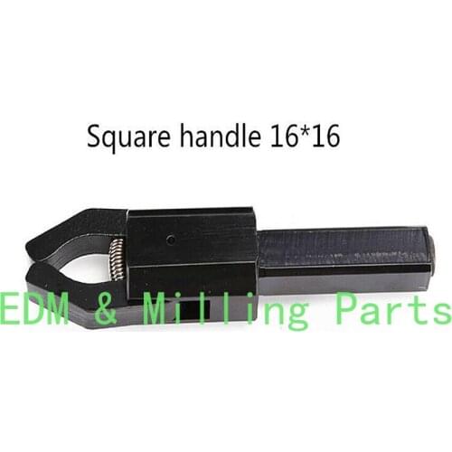 HNO Lathe Bar CNC Automatic Lathe Puller Feeder Pulling Clip 16*16 Square Handle For Bridgeport Mill Part
