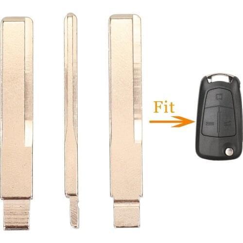 Kutery 10pcs Original #311 Folding Flip Remote Control Car Key Blade Blank Fob For Opel