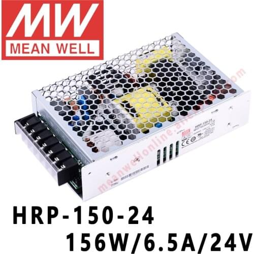 Mean Well HRP-150 series DC 12V 24V 36V 48V meanwell 150W single output with PFC Function Switching Power Supply