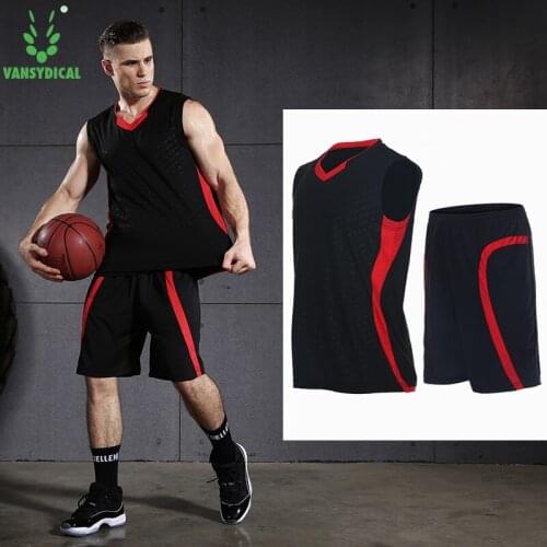 Mens Jersey Sportswear Running Sports Sets Basketball Workout Gym Summer Shirts Quick Dry Shorts