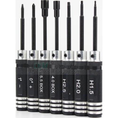 Onemodel/ Seven-piece Tool Set Hexagon Screwdriver Tool for Rc Multirotor Helicopter Fpv Racing Drone Spare Part