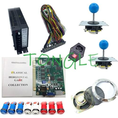 DIY Arcade kit Jamma 60 in 1 game board Classic Arcade Multi Game VGA CGA Vertical Game JAMMA PCB Joystick Kit Jamma L