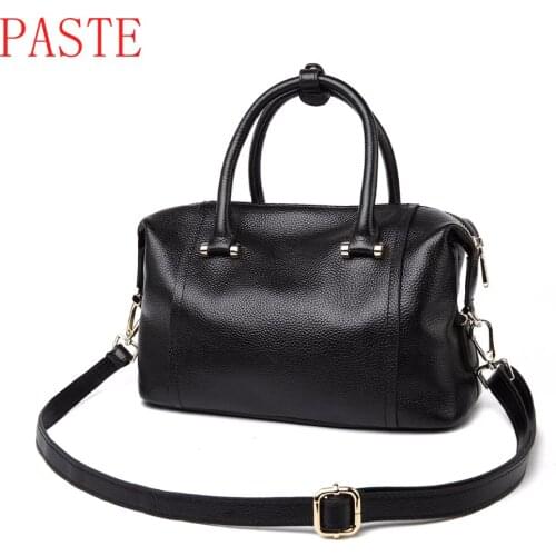 PASTE brand handbag women genuine leather bag female hobos shoulder bags high quality leather ON SALE