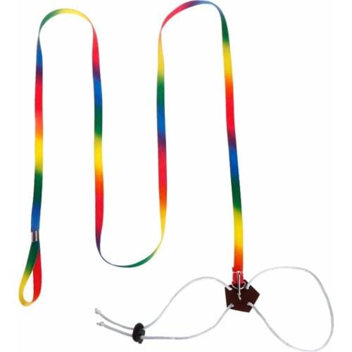 Pet Leash Small Pets Harness Hamster Rabbit Chinchilla Squirrel Outdoor Adjustable Chest Lead Rope Colorful Long Animal 1.3m