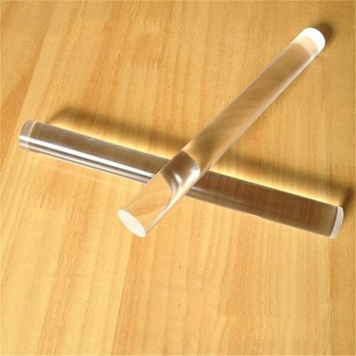Transparent Acrylic 2cm*20cm Solid Roll Clay Rolling Fondant Baking Pastry Roller