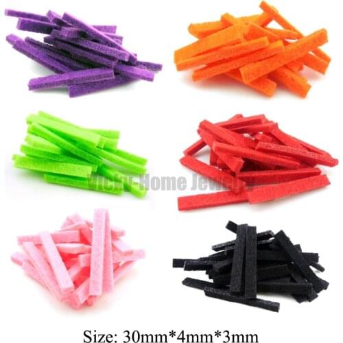 Rectangle Pads Match Be Still Serices Diffuser Locket Cotton Pendant and Bracelet Essential Oils Locket Spacers Pads