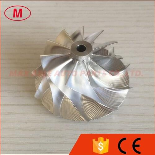 GT15-25 784369-0002 44.39/60.01mm 11+0 Blades high performance billet/milling compressor wheel for 758351-0005 M57 TU2 EU4