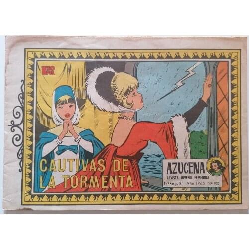 AZUCENA womens youth magazine N. 932, year 1965, ED. TORAY, 1ª edition, author ROSA GALCERAN