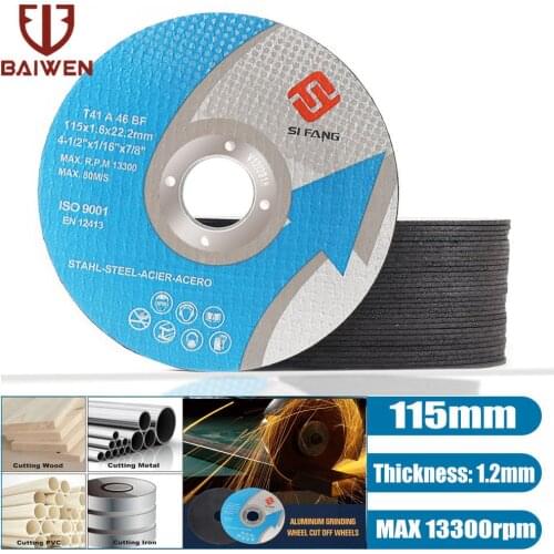 115mm Stainless Steel Cutting Disc Dremel Cut Off Wheels Slice Fiber Reinforced Grinding Cutter Tools For Metal Iron 2-50Pcs