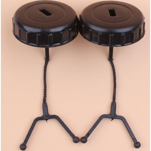 2Pcs/lot Gasoline Fuel Oil Tank Cap Fit STIHL MS191T MS190T MS180 MS170 017 018 Chainsaw Parts