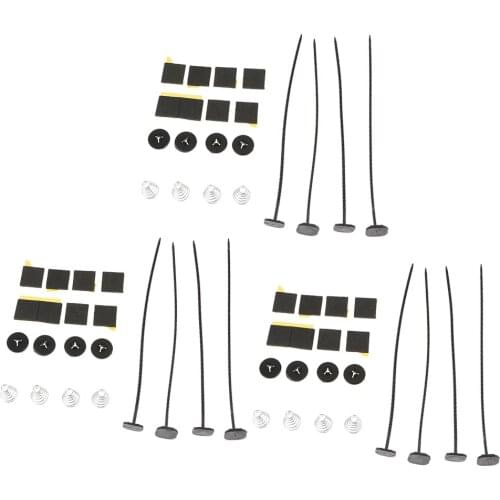 Transmission Cooler Electric Rad Cooling Fan Mounting Install Tie Style 3Set