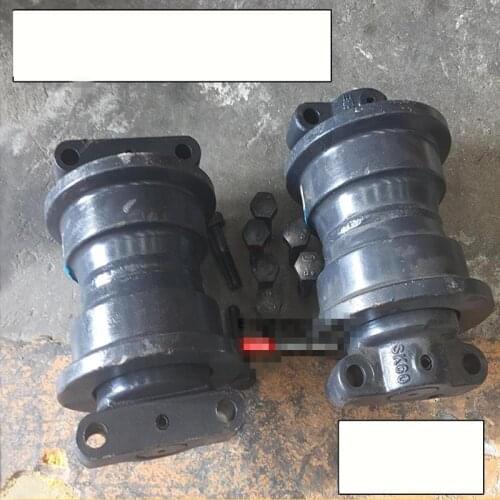 Excavator Track wheels ground wheels bottom Load-bearing wheels Excavator Accessories For Kobelco SK60 60-5 75 75-8