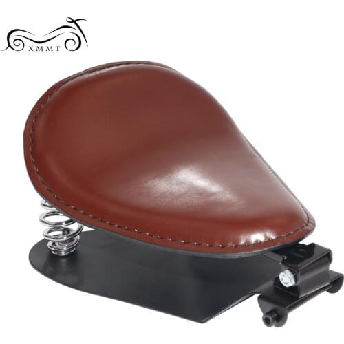 Motorcycle BROWN Solo Seat Bracket Base Mounting For Honda Harley Sportster XL 883 1200 Yamaha Bobber Chopper Custom