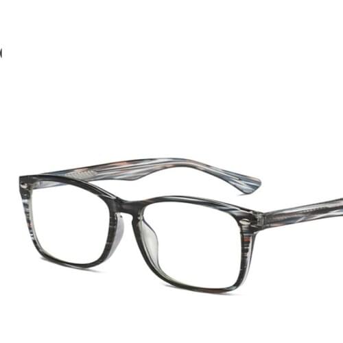 Tr90 Square Anti Blue Light Optical Glasses Frames Men Women Fashion Computer Eyeglasses 50410