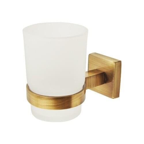 Mabello Ancient Tooth Brush Holder Brass