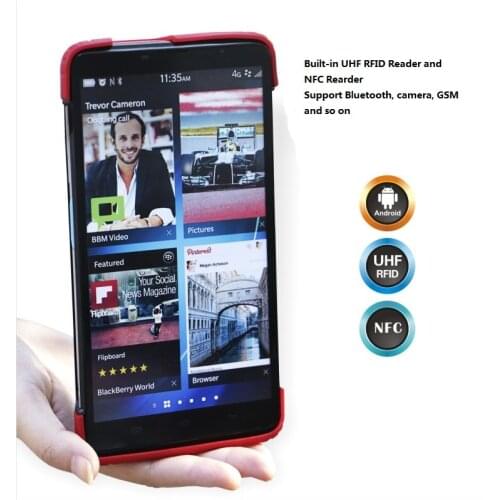 LS7S(UHF) Android Tablet PDA NFC Reader Data Connector,Tablet RFID Readers with Built-in UHF RFID Reader