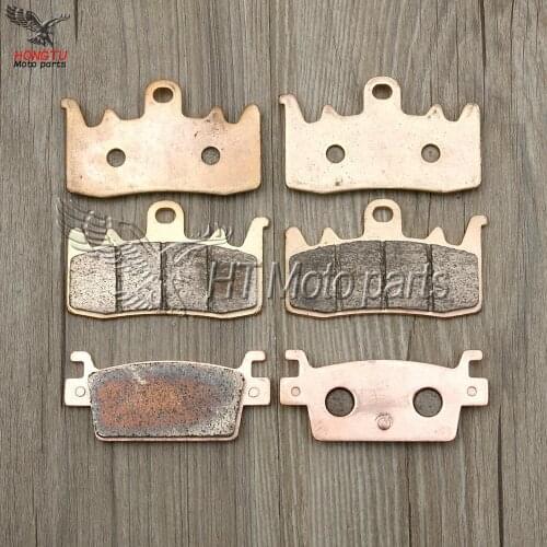Motorcycle Metal sintering Front Rear Brake Pads For KYMCO AK 550 AK550 2017 2018 17 18