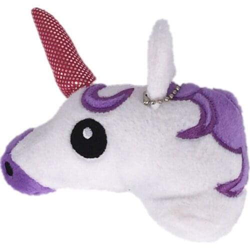 1Piece Color Random , Multi-Designs Horse Plush Stuffed Toys , Delicate Key Chain Gift Plush Doll