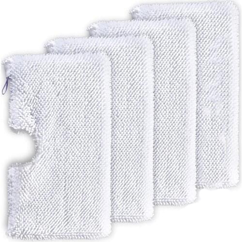 Mop Pads Compatible with Shark Steam Pocket Mop Professional Fit Series S3500 Replacement Cloth Head Covers 4 Pack
