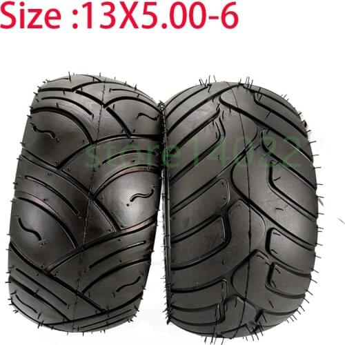 13x5.00-6 Tire Tubeless Garden Turf Tractor Lawn Mower Riding Mower 6" inch Tire Tires Wheel MINI POCKET SCOOTER ATV GOKART